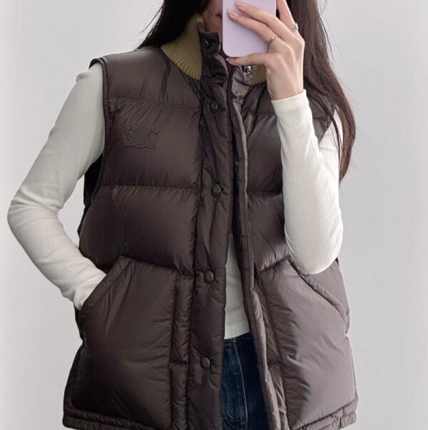 블링크,셀린느 여성 패딩 조끼 RI01B0T69  Y