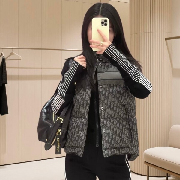 블링크,디올 ALPS 테크니컬 패딩 베스트 547C32A2550 X8820  Y