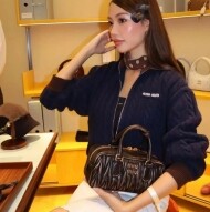 미우미우 울 코튼 지퍼 가디건  여성 MMF00S-18YH   Y