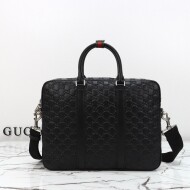 구찌 SS26 남성 구찌 블랙 브리프케이스 850222