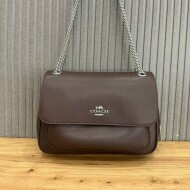 코치 여성 Elodie 크로스백 브라운 CCF09 SVBK