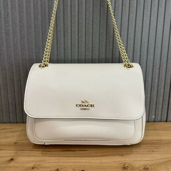 블링크,코치 여성 Elodie 크로스백 화이트 CCF09 SVBK