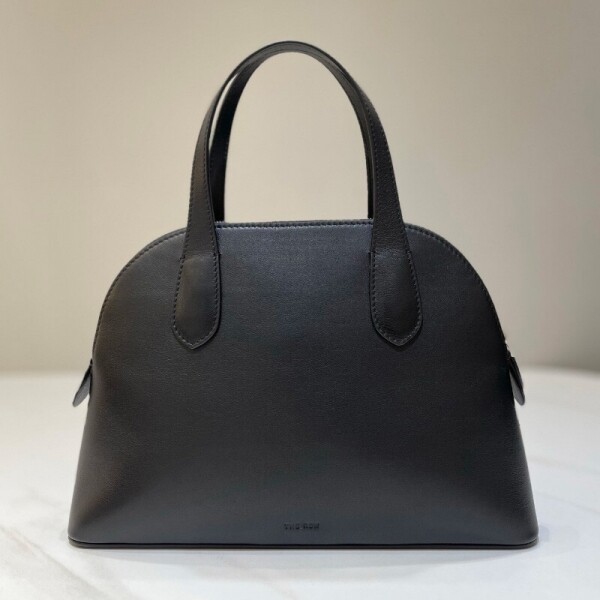 블링크,더로우 미디엄 잉그리드 가죽 백 딥 블랙 W1908L72DEOS