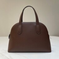 더로우 미디엄 잉그리드 가죽 백 딥 커피 W1908L72DEOS