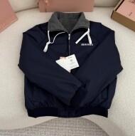 미우미우 봄버 여성 자켓 리버서블  ML1390  Y