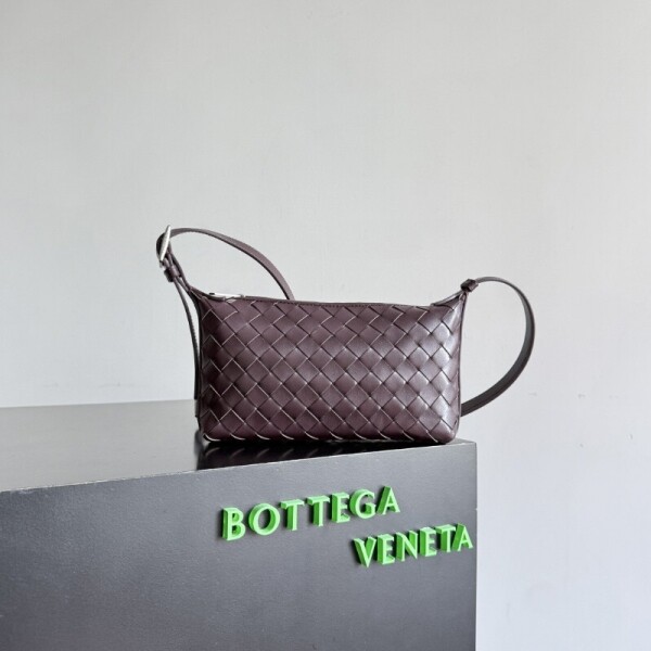 블링크,보테가 베네타 트레블러 폰 파우치 와인 844018V2HL08803
