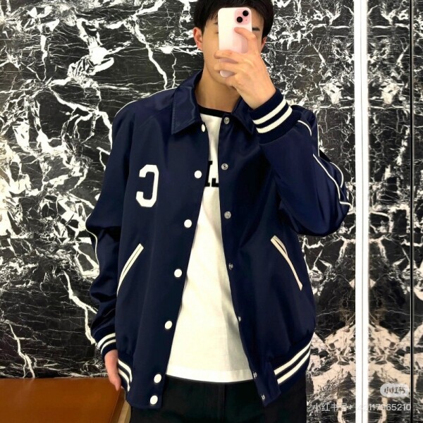 블링크,25SS 셀린느 봄버 자켓 남여공용 RV08U0550  D