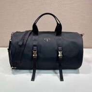 프라다 25FW 삼각로고 리나일론 더플백 블랙 2VC015