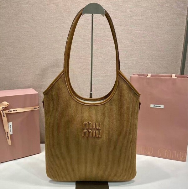 블링크,미우미우 아이비 스웨이드 백 5BG231