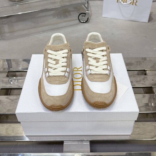 블링크,디올 SS26 여성 스니커즈 베이지 KCK504SAC