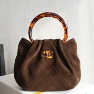 샤넬 26SS 미니 파우치 Mini Pouch 커피 AP4981