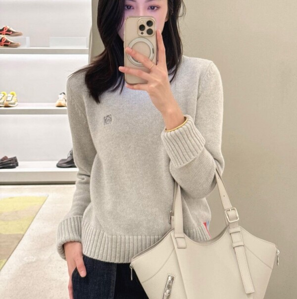 블링크,로에베  SS26  여성 캐시미어 스웨터 2컬러 S359Y14KJ1  H