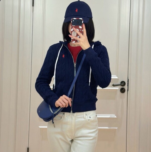 블링크,폴로 랄프로렌 여성 케이블 니트 코튼 풀 지퍼 후디 3컬러 WMPOKNINA92  H