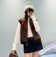 미우미우 고품질 여성 조끼 01  H