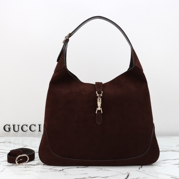 블링크,구찌 재키 조르노 숄더백 커피 ‎841542