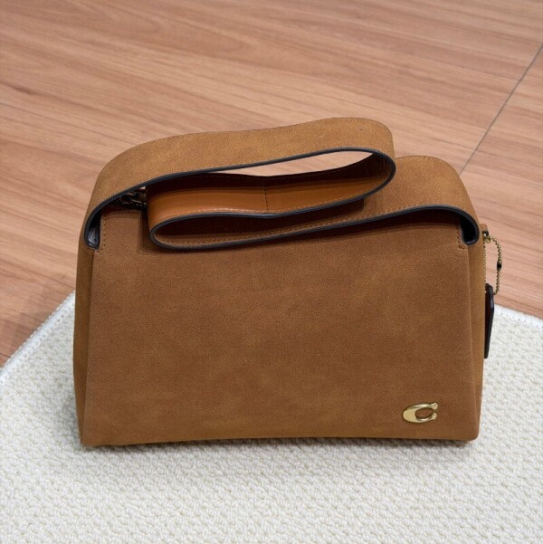 블링크,코치 롤라 스웨이드 숄더 백 CCC45