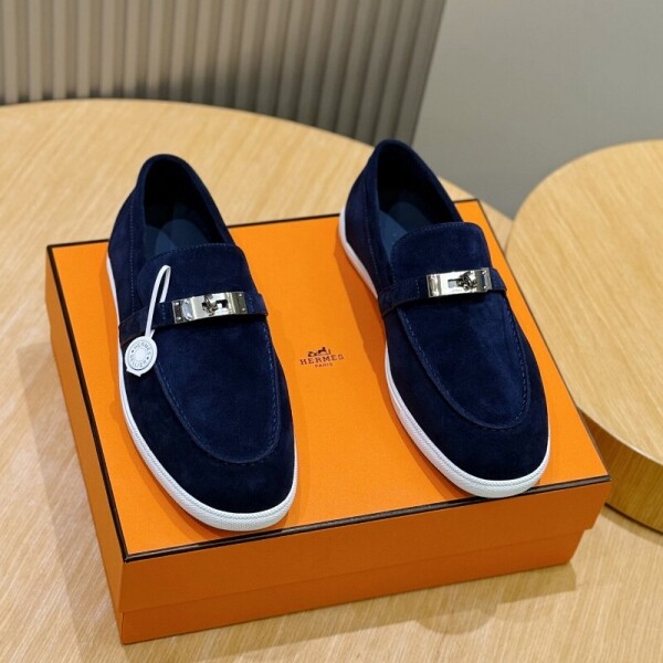 블링크,에르메스 남성 마인드 로퍼 슬립온 네이비 H261937ZAX3
