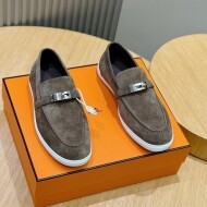 에르메스 남성 마인드 로퍼 슬립온 브라운 H261937ZAX3