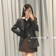 미우미우 키드 모헤어 자켓 MH2042SAM112I1  D