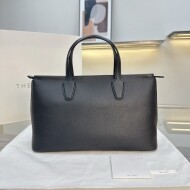 더 로우 26SS Marcel 가죽 백 블랙  W1909L129DEOS