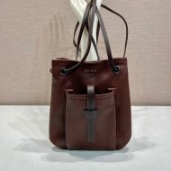 프라다 레더 미니 숄더백  1BH288