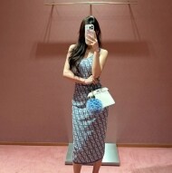 펜디 FF로고 패턴 롱 원피스 FZDD38/AUHWF1SB5  H