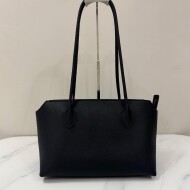 더 로우 테라스 백 레더 블랙  W1292L97