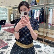 구찌 GG 모티프 라메 탑 526759X9W83  H