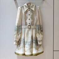 짐머만 버클 프린트 드레스 6561DC261SST  H