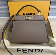 팬디 피카부 쁘띠 패디드 나파 레더 백 2컬러 8BN335