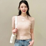 디올 울 캐시미어 반소매 스웨터 2컬러 614S09C3080  H