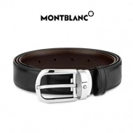 MONTBLANC몽블랑 리버서블 자유커팅식 남성 양면 벨트 114412
