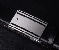 MONTBLANC 몽블랑 신사용 논홀  벨트 스토퍼식 115478