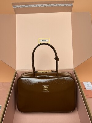 미우미우 토트백 나플락 페이던트 보백 5BB173 라지