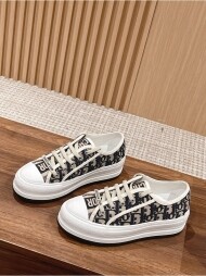 오블리크 자수 스니커즈 5컬러