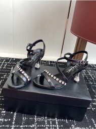 큐빅 버클 샌들