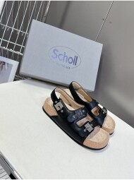 발렌시아가 X Scholl 숄 플랫 커플 샌들 840207W 827432W