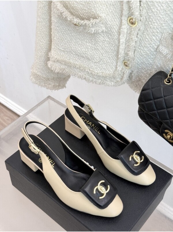 위핑,샤넬 Chanel 슬링백 펌프스