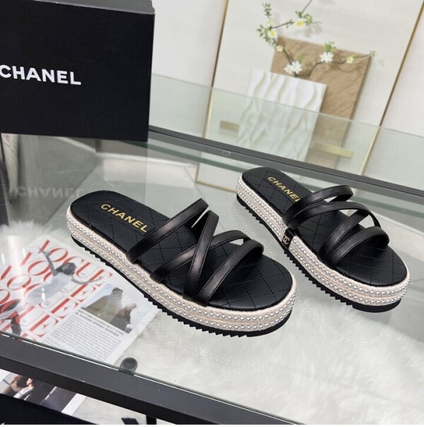위핑,샤넬 여성 샌들 슬리퍼 4컬러
