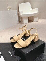 샤넬 여성 샌들 슬리퍼 3컬러 굽높이 4.5cm