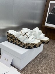 디올 샌들 뮬 Attitude 4컬러 굽높이 10cm