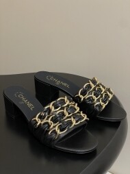 샤넬 샌들 슬리퍼 굽높이 5cm