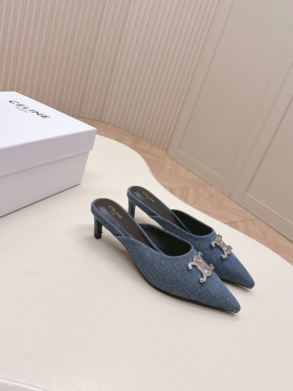 위핑,셀린느 여성 샌들 슬링백 2컬러 굽높이 5.0cm