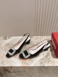슬링백 샌들 굽높이 4.5cm 5컬러