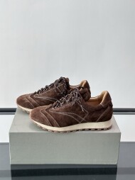 브루넬로 쿠치넬리 플랫폼 스웨이드 스니커즈 Brunello Cucinelli