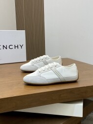 지방시 Slim sneakers in nylon and suede BH00AZH1WL-100