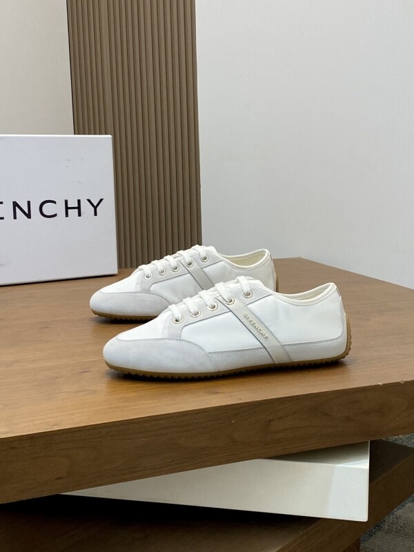 위핑,지방시 Slim sneakers in nylon and suede BH00AZH1WL-100