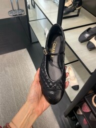 일자 퀼팅 프렌치 메리제인