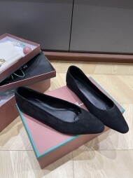 로로피아나 스웨이드 프리뮬라 발레 플랫 FAP0545