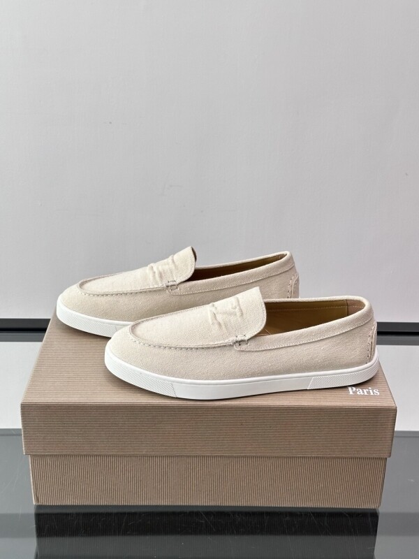 위핑,크리스찬 루부탱 남성 로퍼 Reversed nubuck leather 7컬러 3250652N010